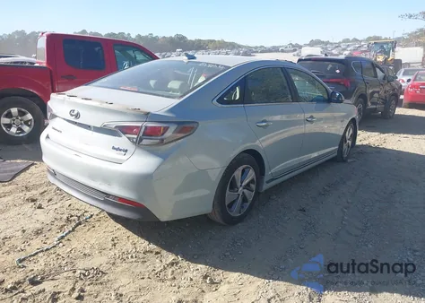 2016 Hyundai Sonata Hybrid Limited z USA, uszkodzony, nr VIN KMHE34L18GA019260